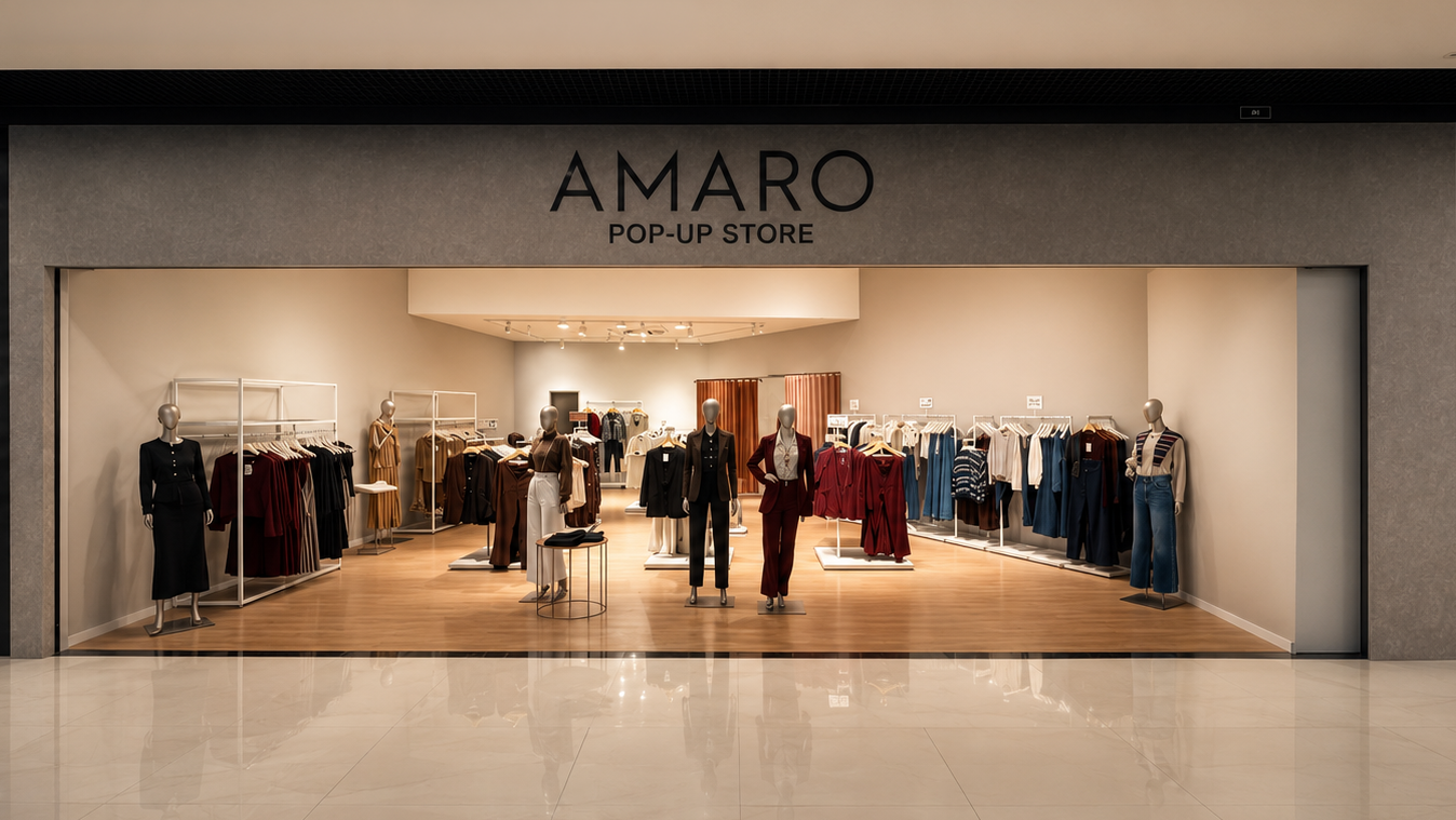 Confira a nova Pop-Up da AMARO