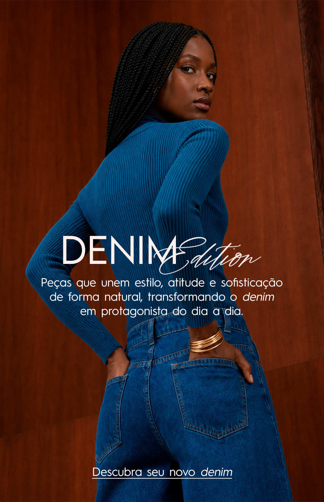 Diferentes modelagens de Jeans AMARO