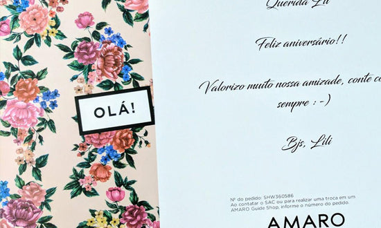 Especial como um presente deve ser!