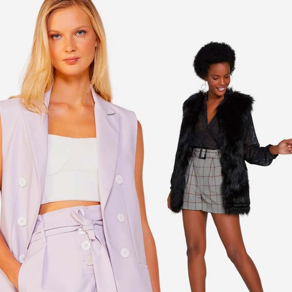 Como Usar Looks com Colete de Segunda a Segunda