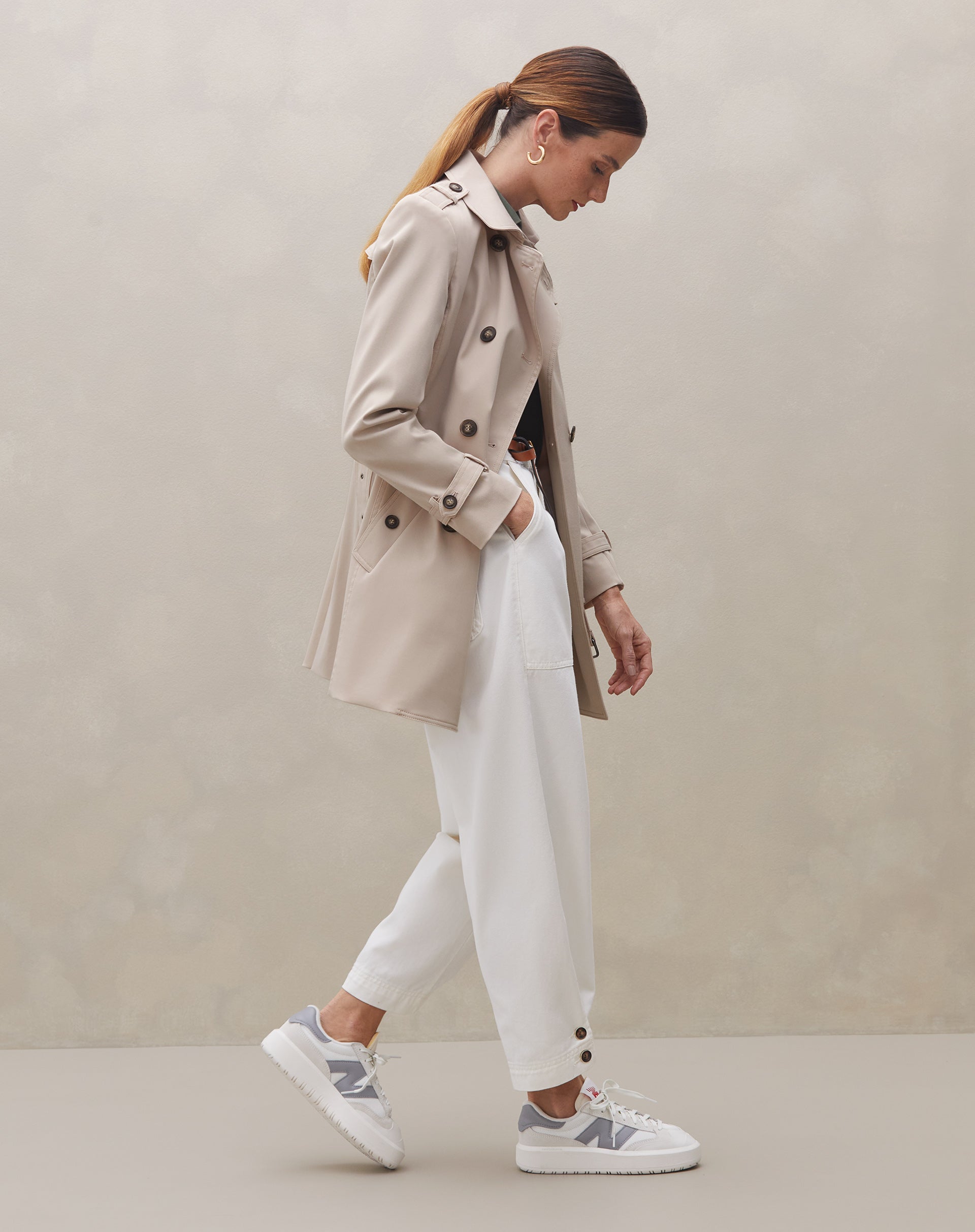 Trench Coat Essential London Breeze - Bege