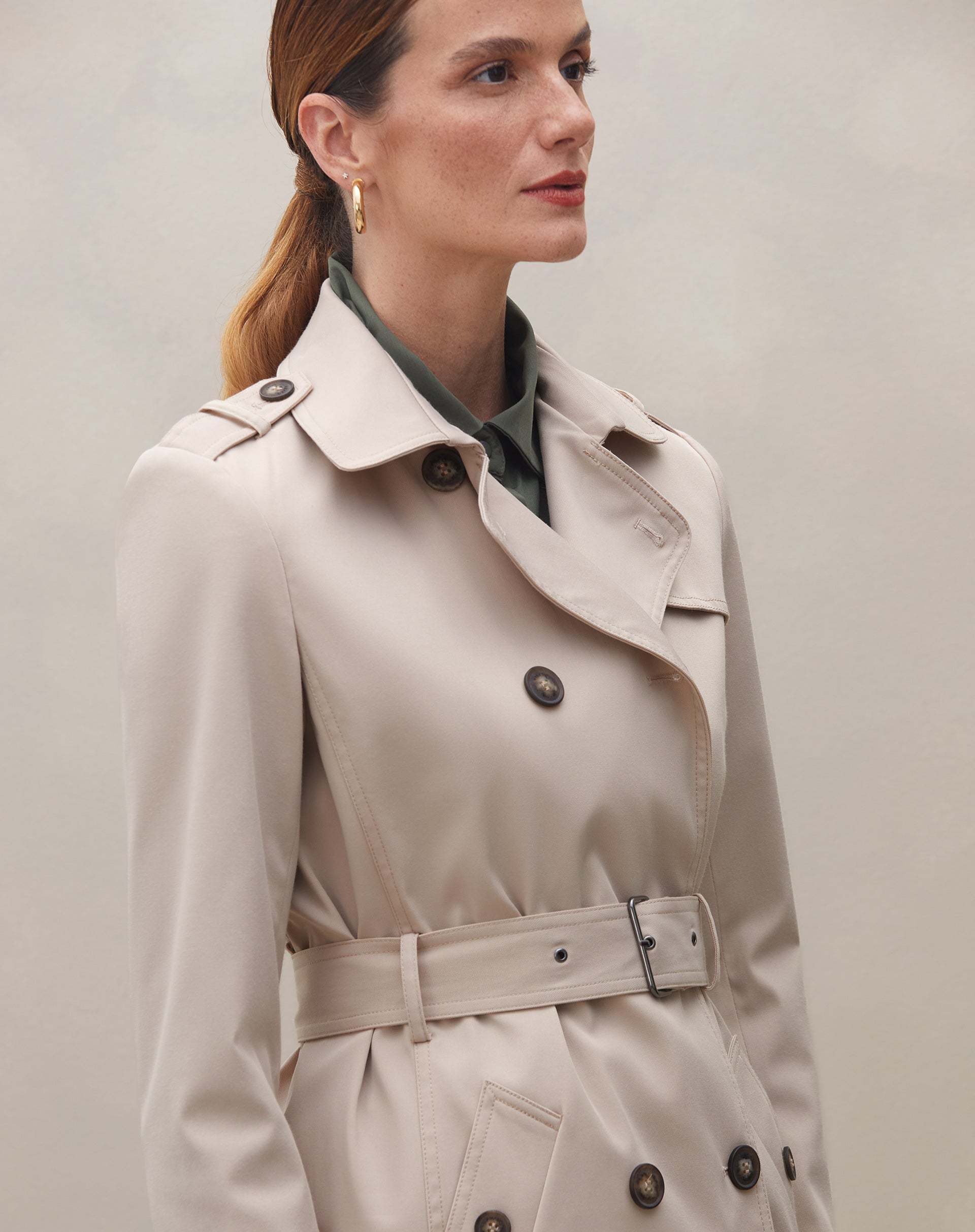 Trench Coat Essential London Breeze - Bege