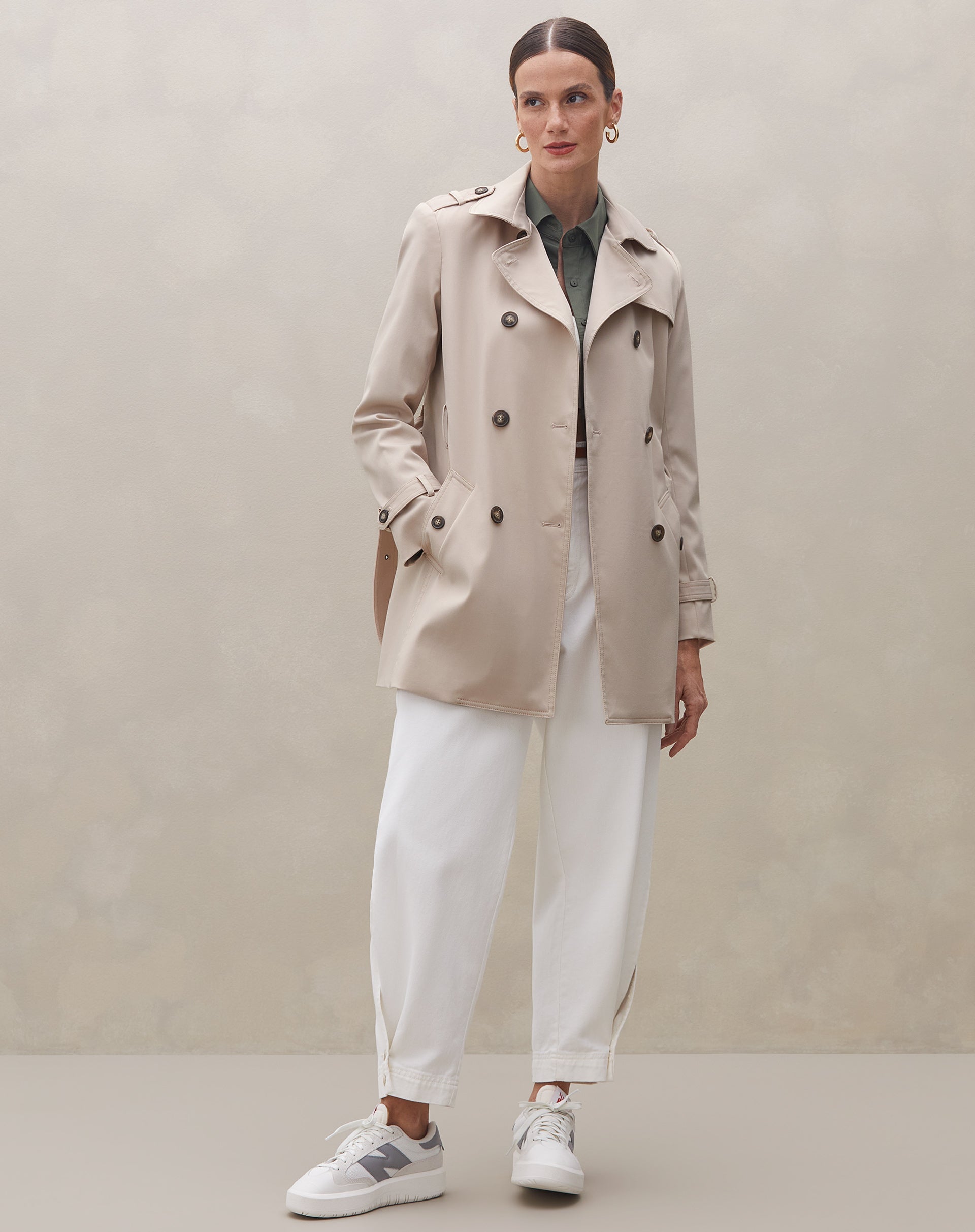 Trench Coat Essential London Breeze - Bege