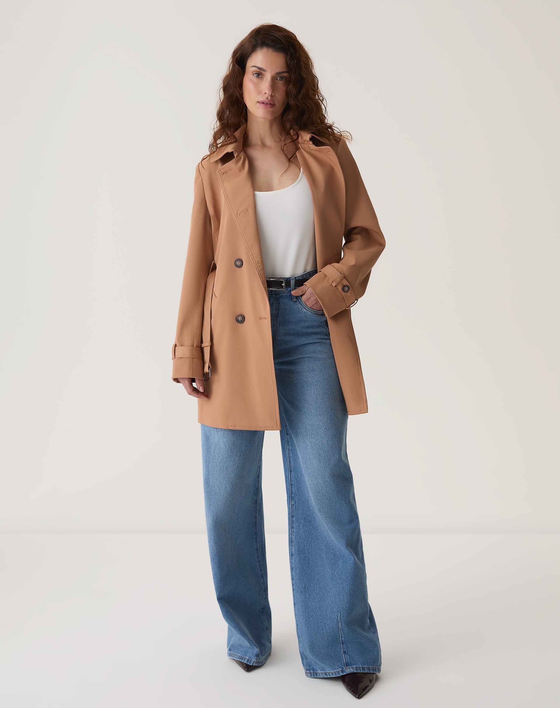 Trench Coat Essential London Breeze - Camel