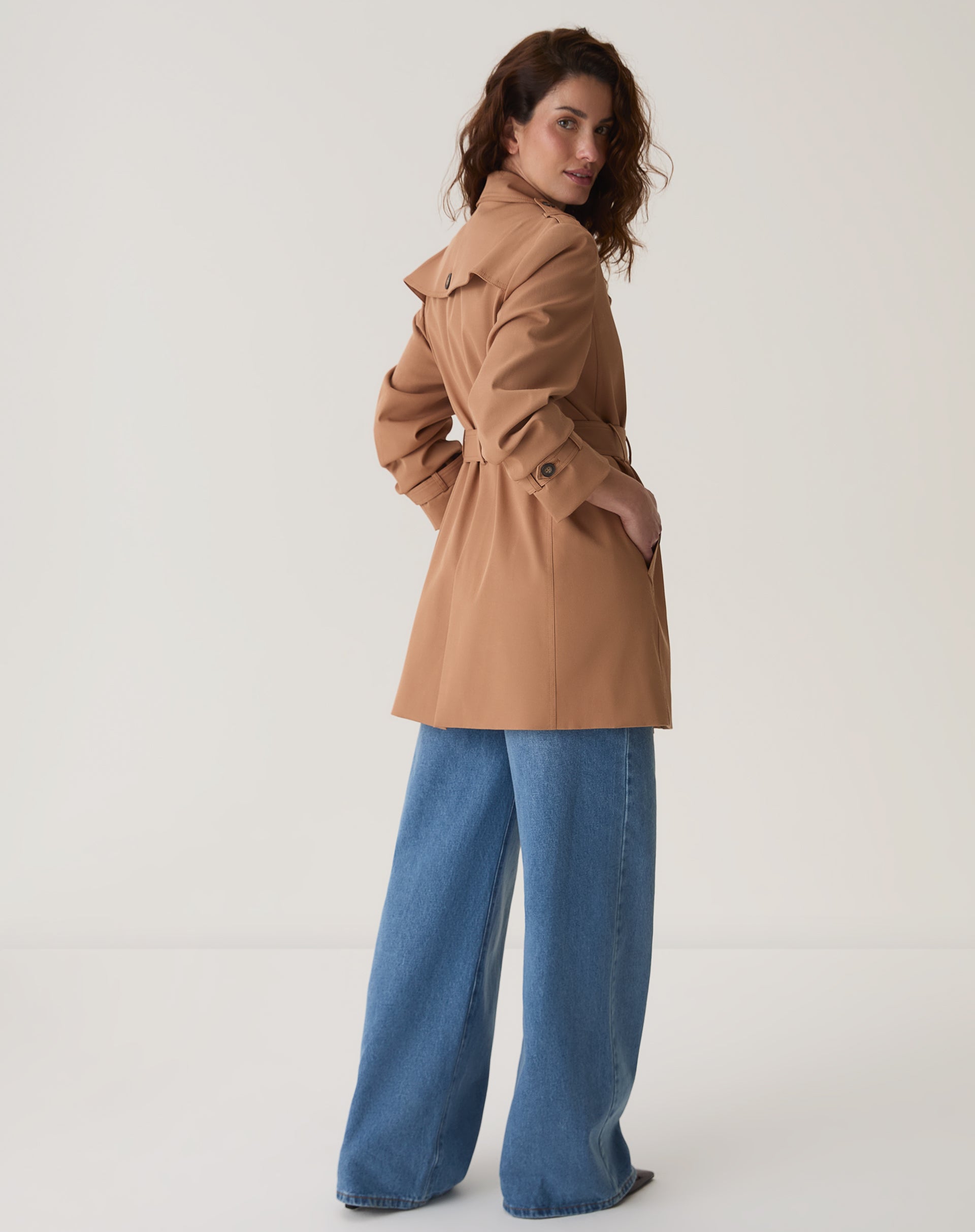Trench Coat Essential London Breeze - Camel