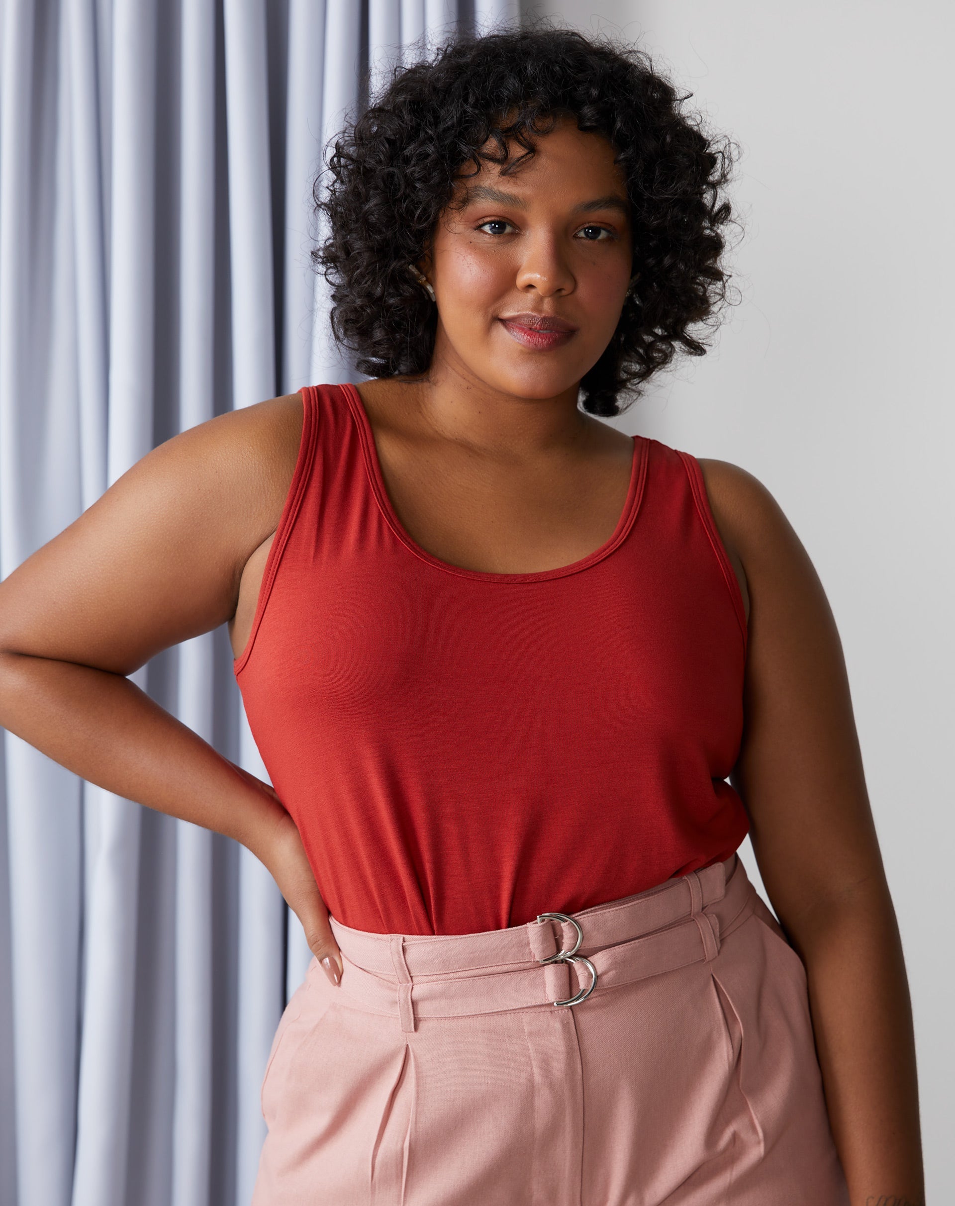 Regata Basic Viscose Lisa - Terra