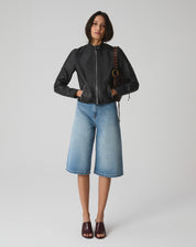 Jaqueta Couro Pelica Deluxe - Preto