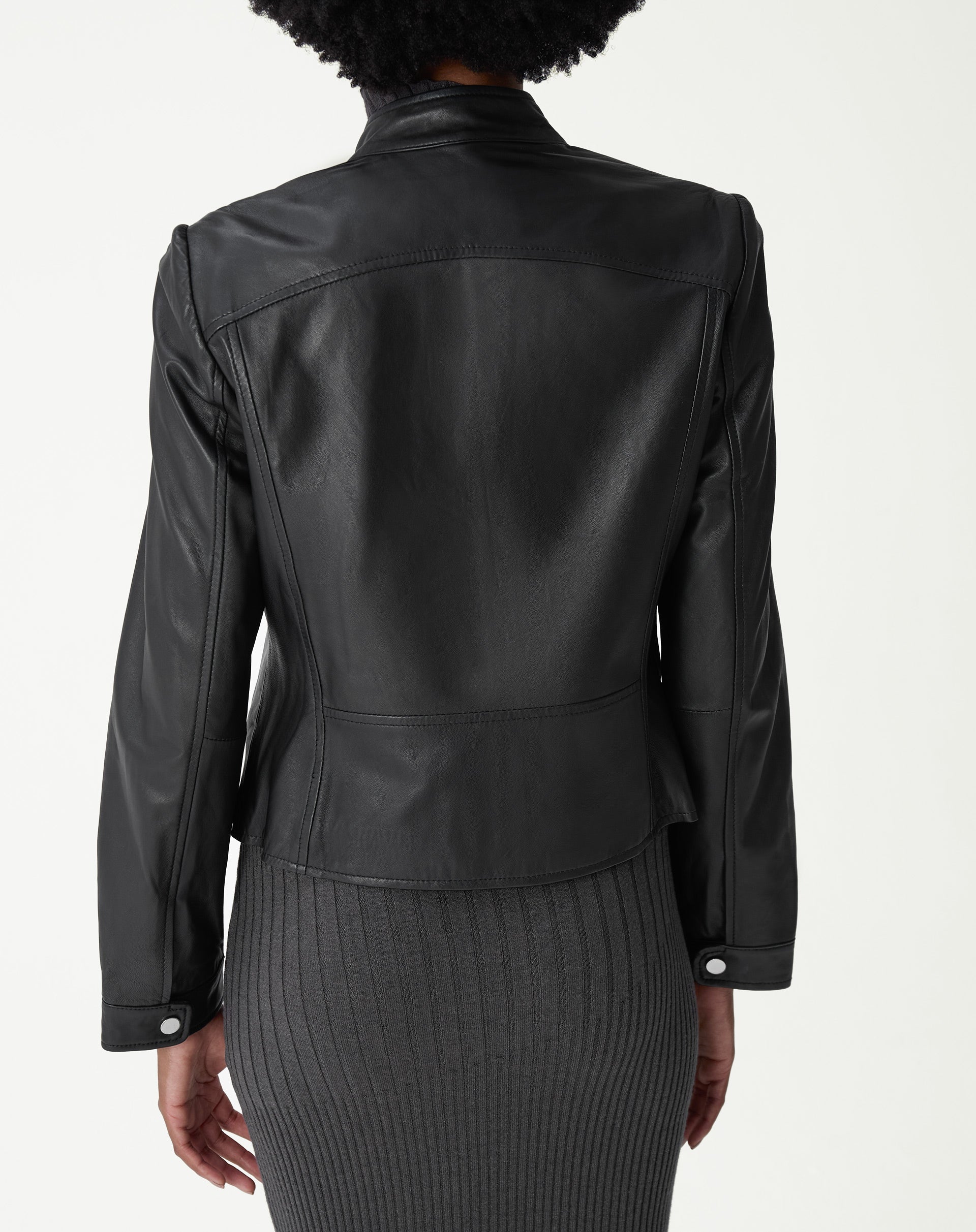 Jaqueta Couro Pelica Deluxe - Preto