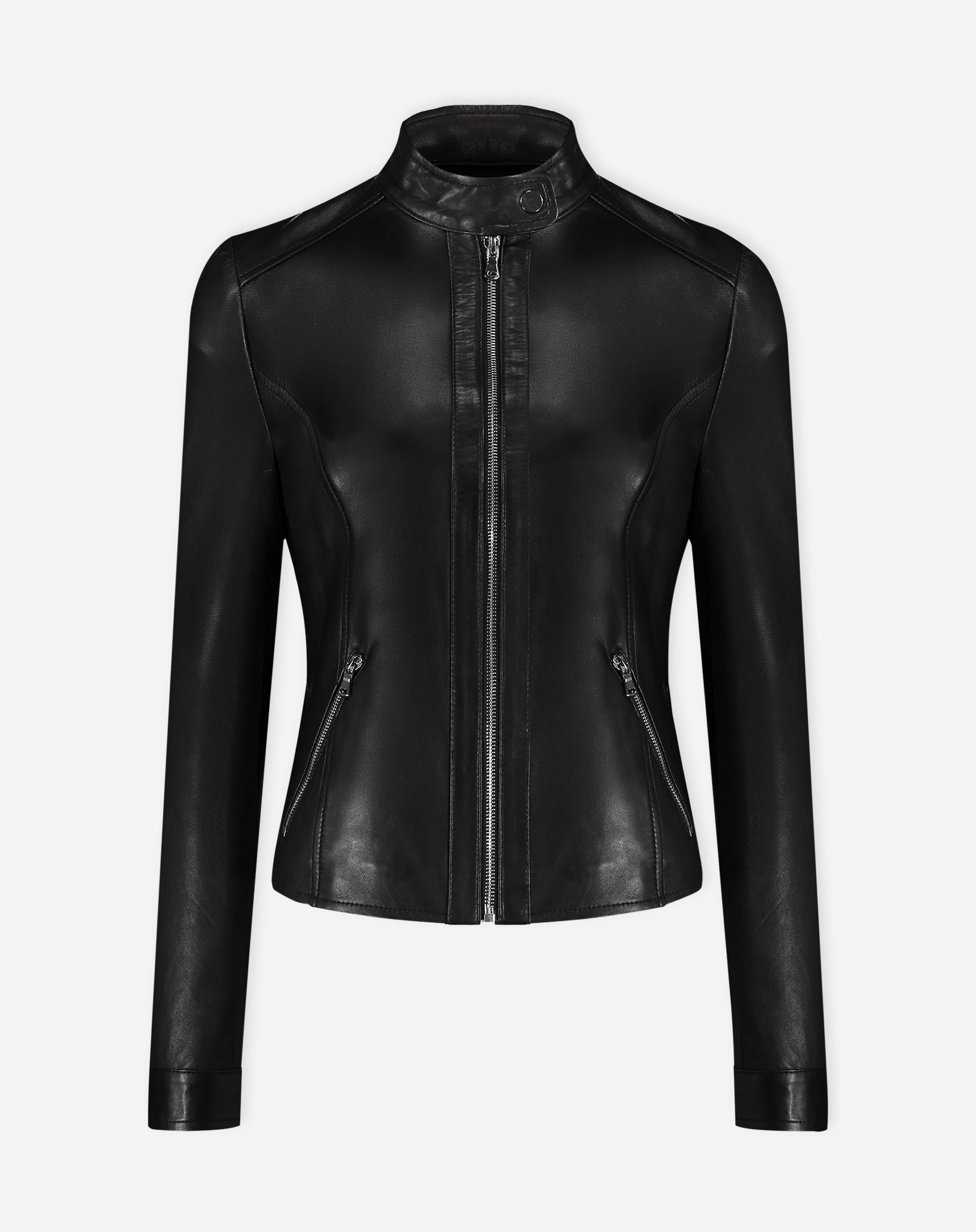 Jaqueta Couro Pelica Deluxe - Preto