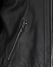 Jaqueta Couro Pelica Deluxe - Preto