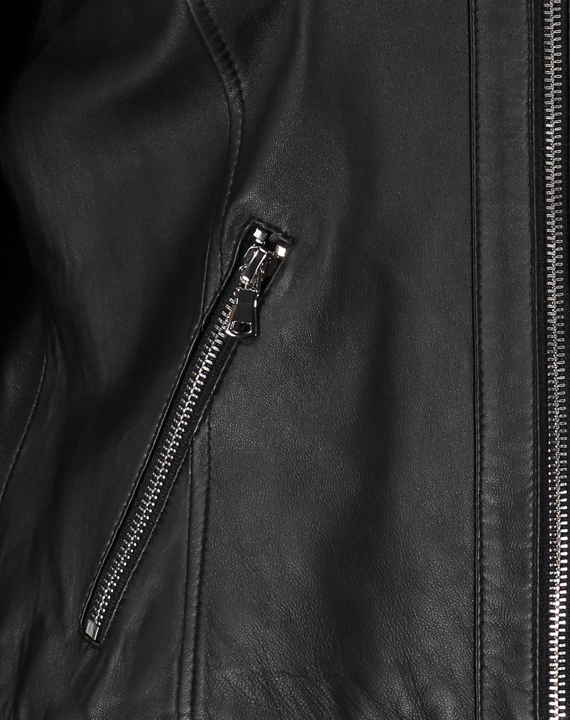 Jaqueta Couro Pelica Deluxe - Preto