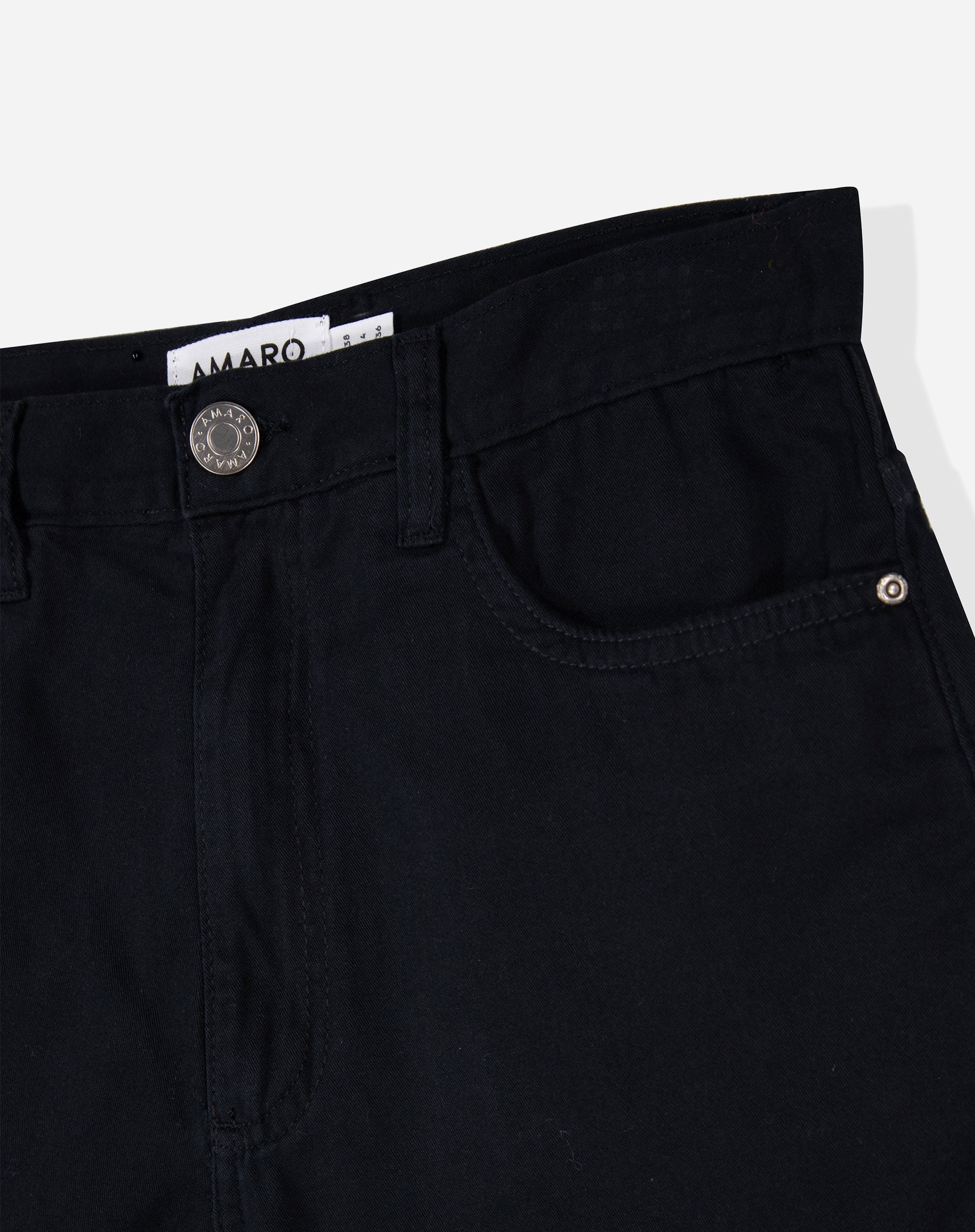 Shorts de Sarja - Preto