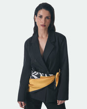 BLAZER ABOTOAMENTO DUPLO - PRETO