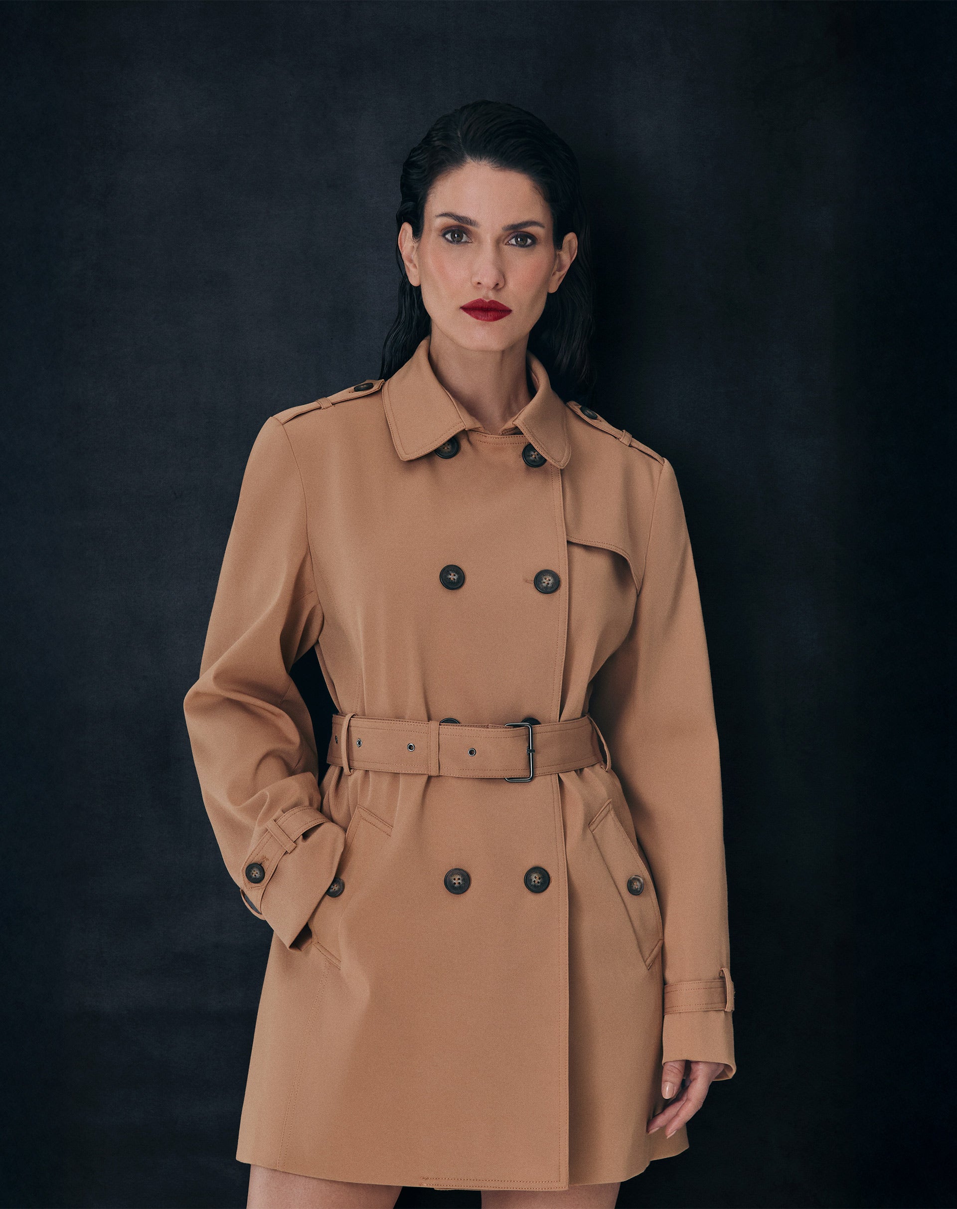 Trench Coat Essential London Breeze - Camel