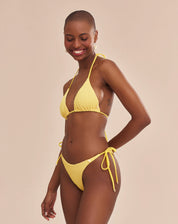 Top Ola Sophia Amarelo Sol - Amarelo