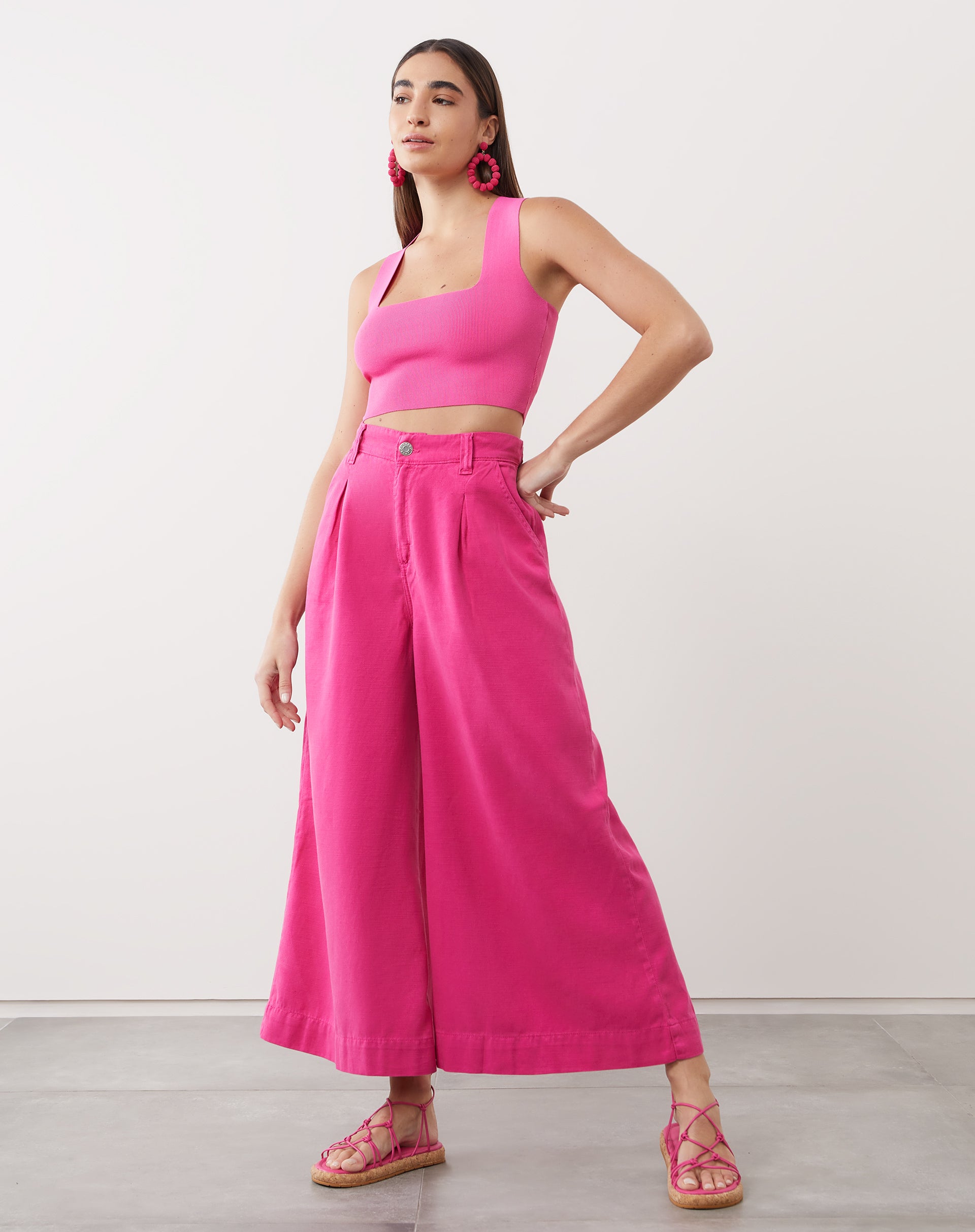 CALÇA SARJA PANTACOURT - PINK