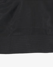 Top Cropped Alfaiataria Decote Redondo - Preto