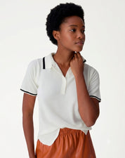 Blusa Polo - Off White