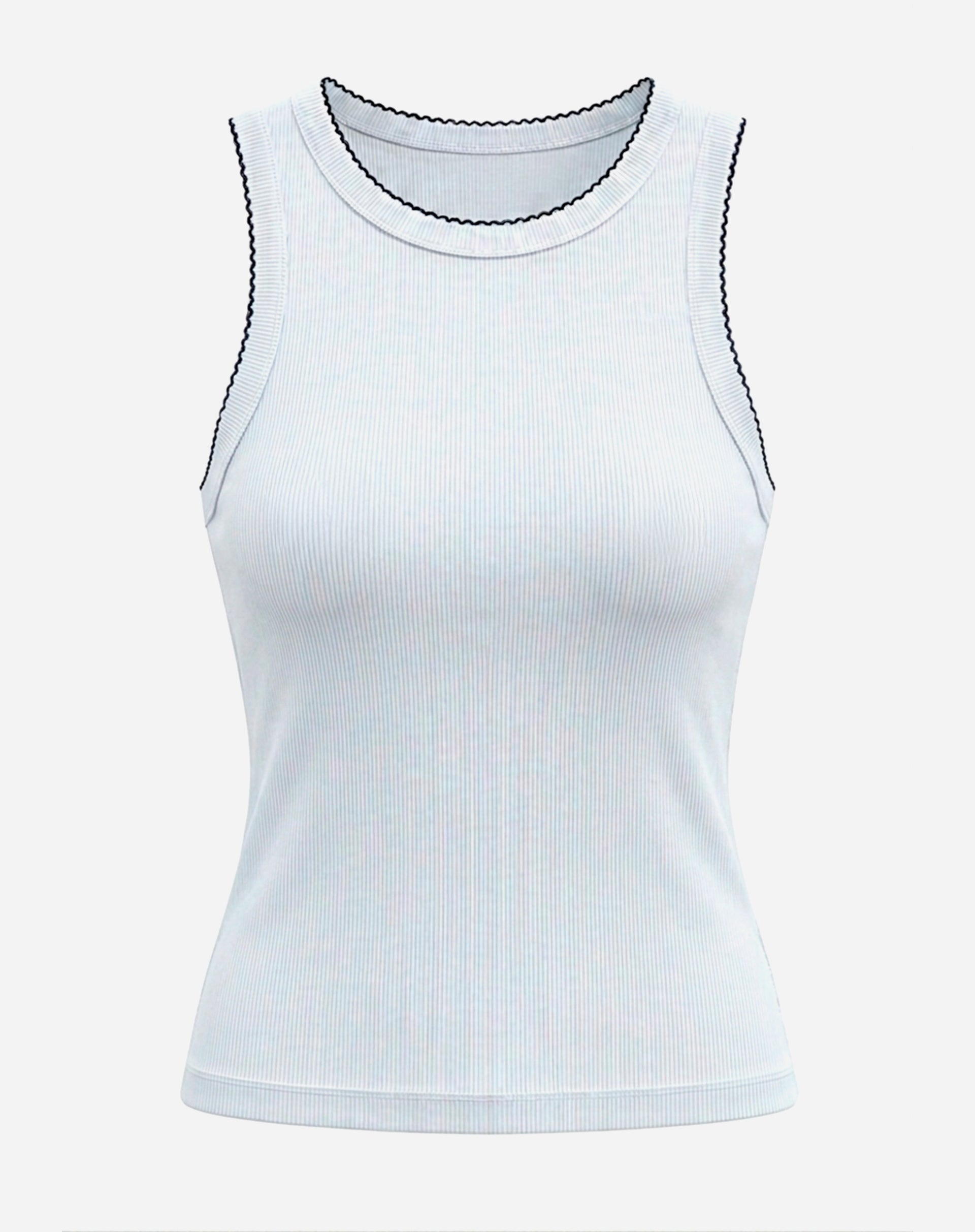 Regata com Detalhe Contrastante - Branco