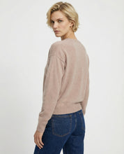 Suéter Cashmere Deluxe Gola Careca - Caqui