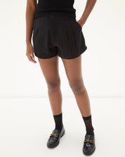 SHORTS CURTO COM VINCOS - PRETO
