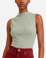 Blusa Gola Role de Malha - Verde