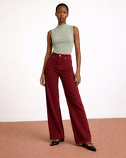 Blusa Gola Role de Malha - Verde