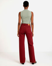 Blusa Gola Role de Malha - Verde