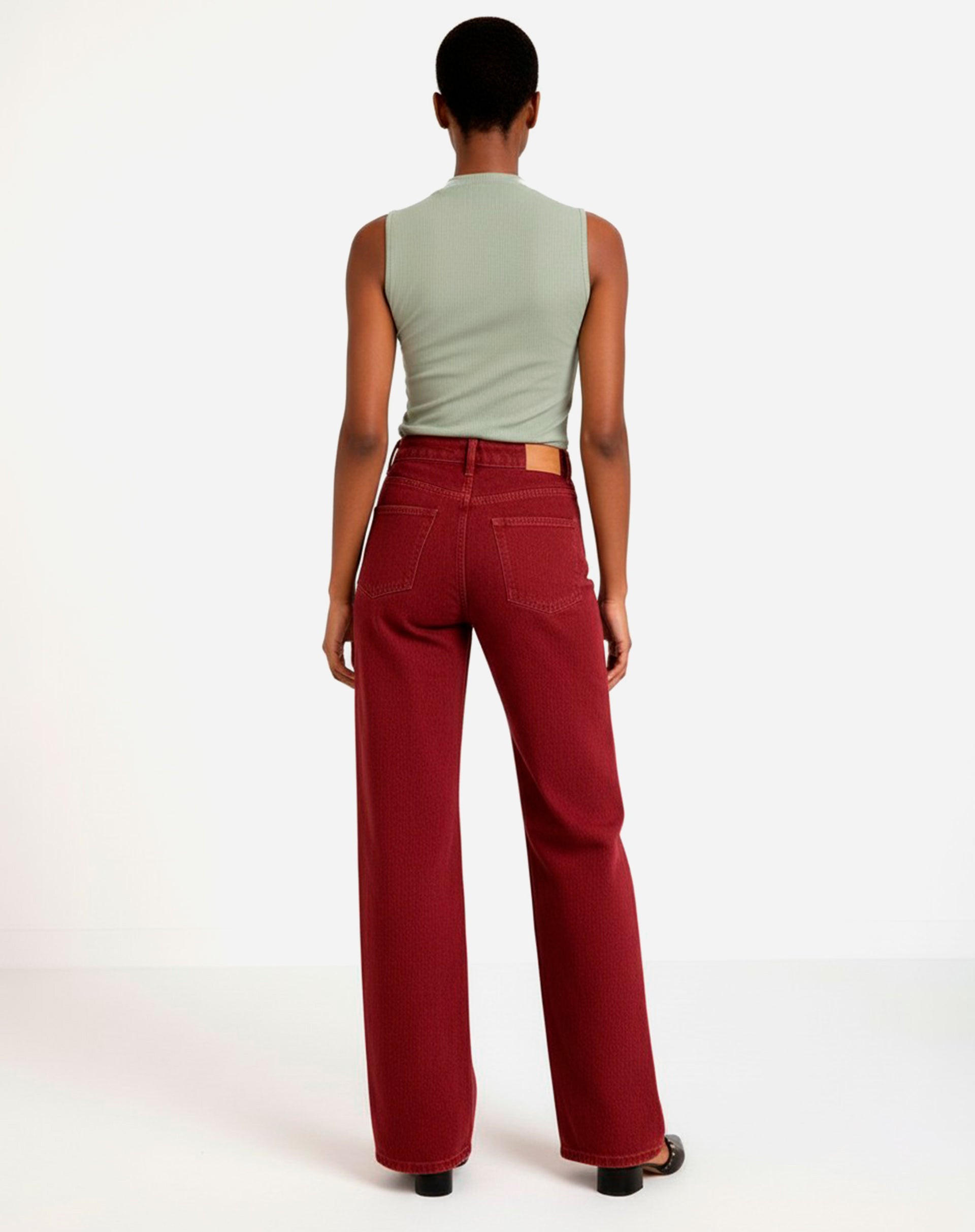 Blusa Gola Role de Malha - Verde