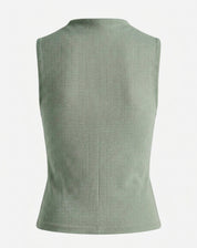 Blusa Gola Role de Malha - Verde