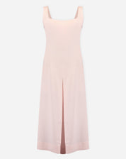 Vestido Regata Alfaiataria Midi - Rosa Claro