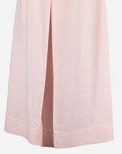 Vestido Regata Alfaiataria Midi - Rosa Claro