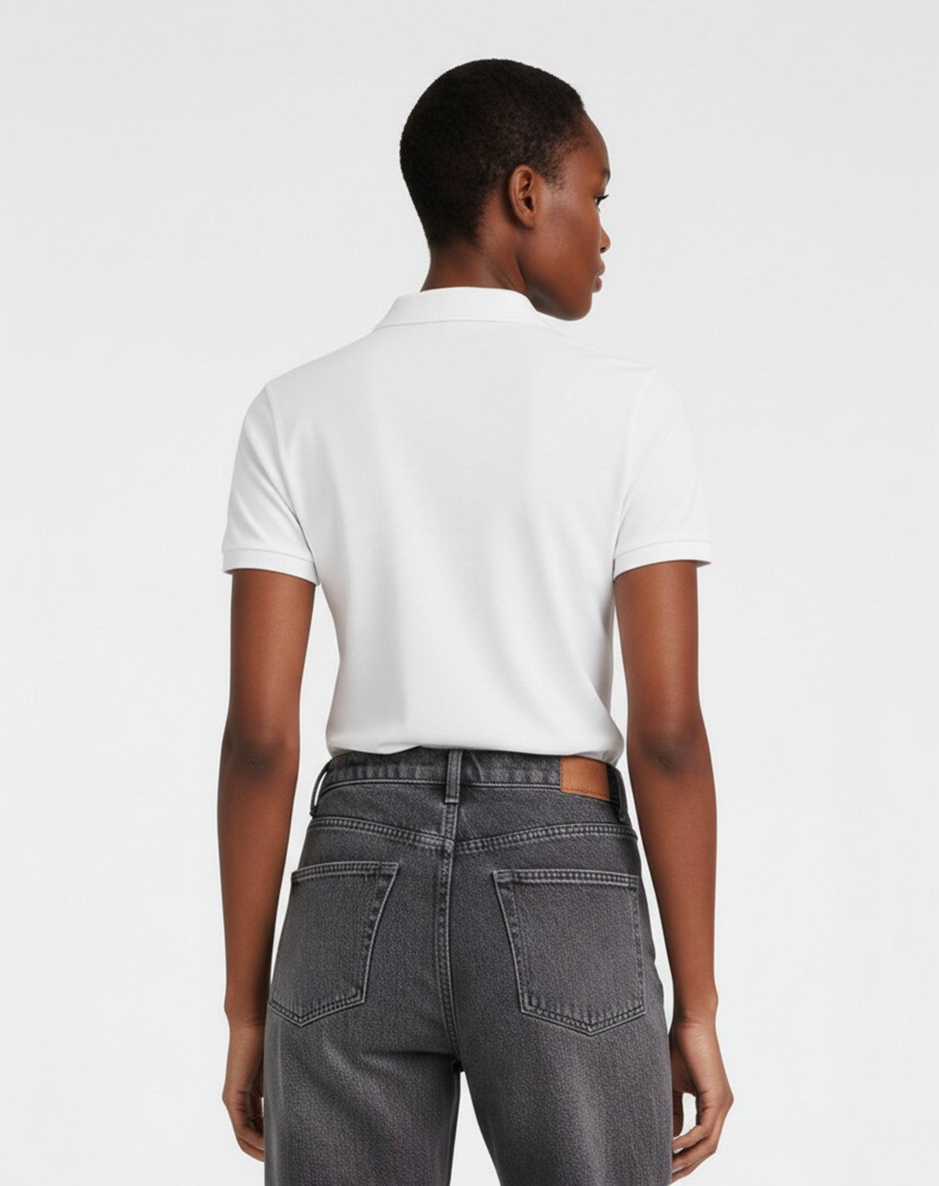 Camiseta Polo - Branco