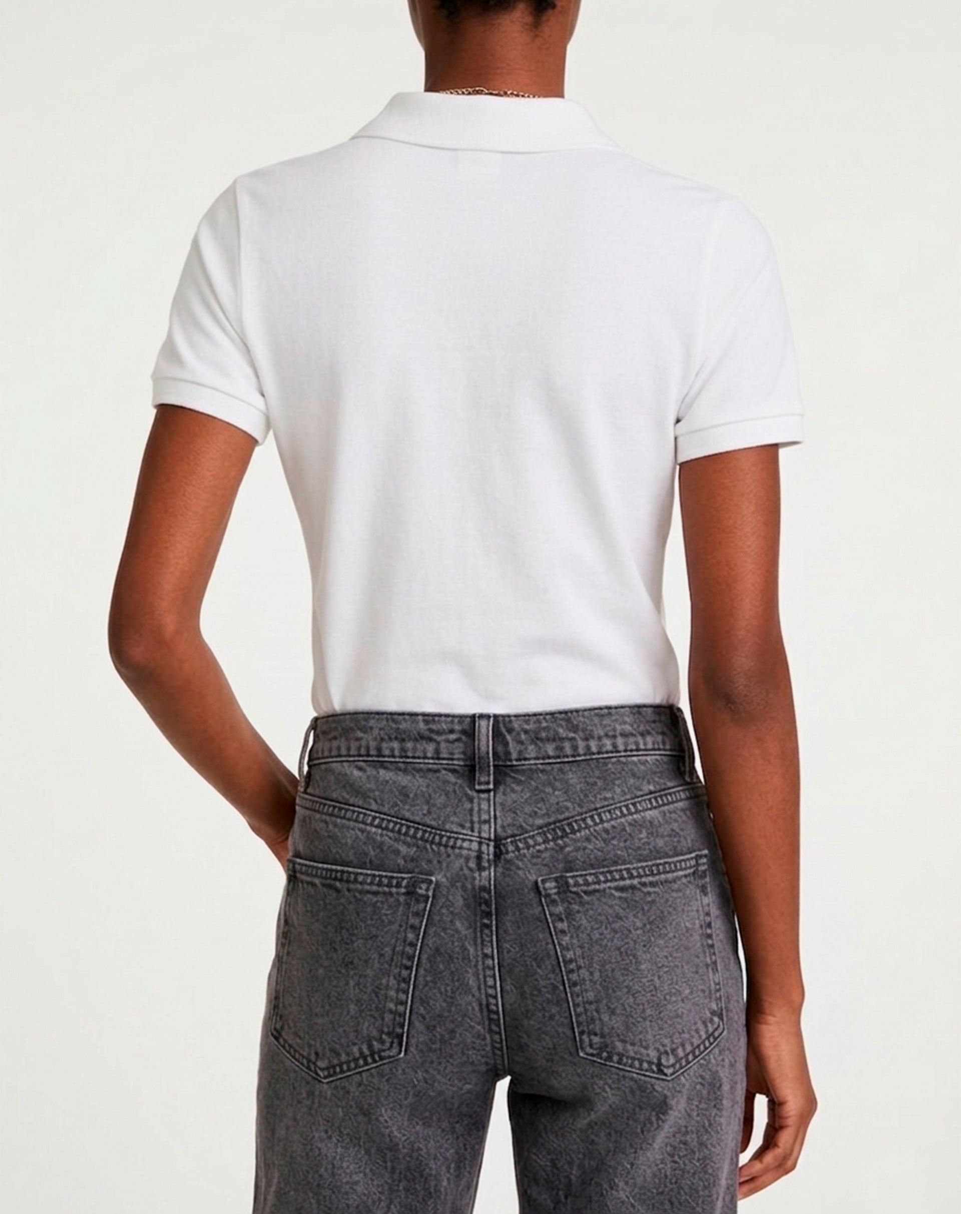 Camiseta Polo - Branco
