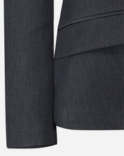 BLAZER SLIM ABOTOAMENTO DUPLO ALFAIATARIA - CINZA