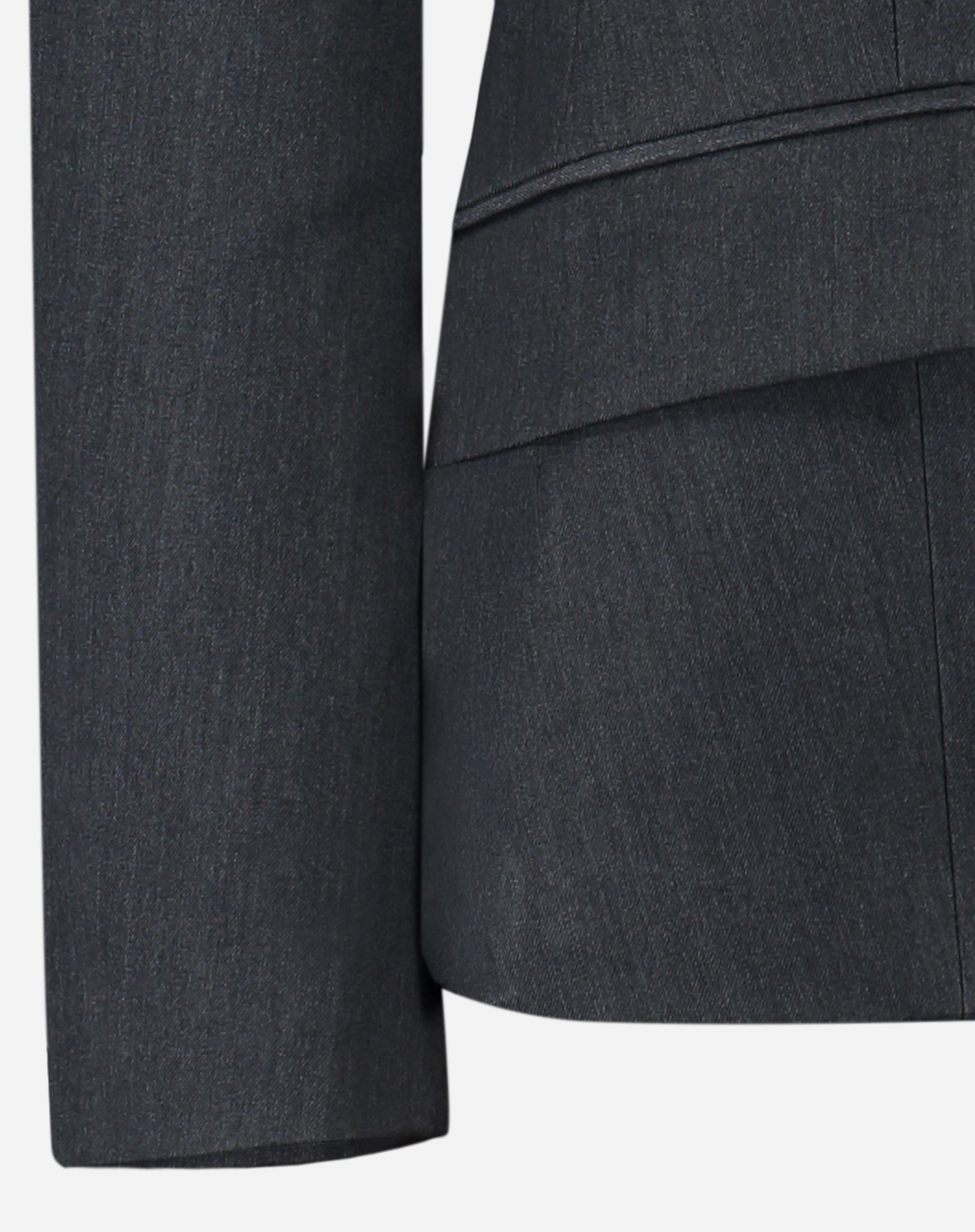 BLAZER SLIM ABOTOAMENTO DUPLO ALFAIATARIA - CINZA