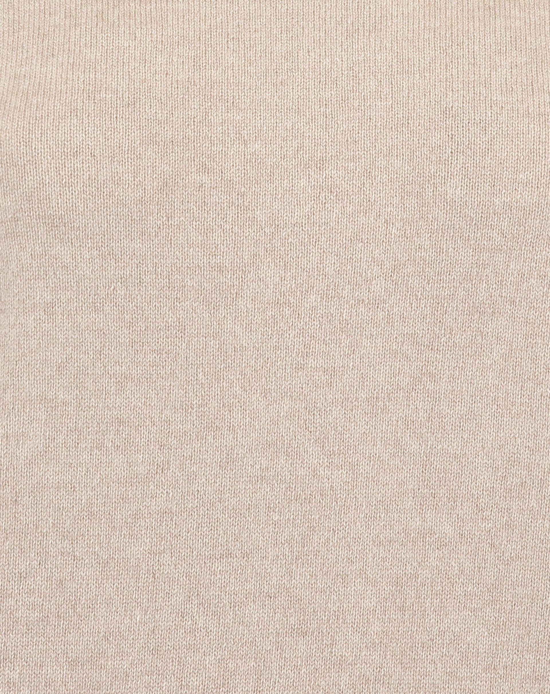 SUÉTER CASHMERE DELUXE GOLA CARECA - CAQUI