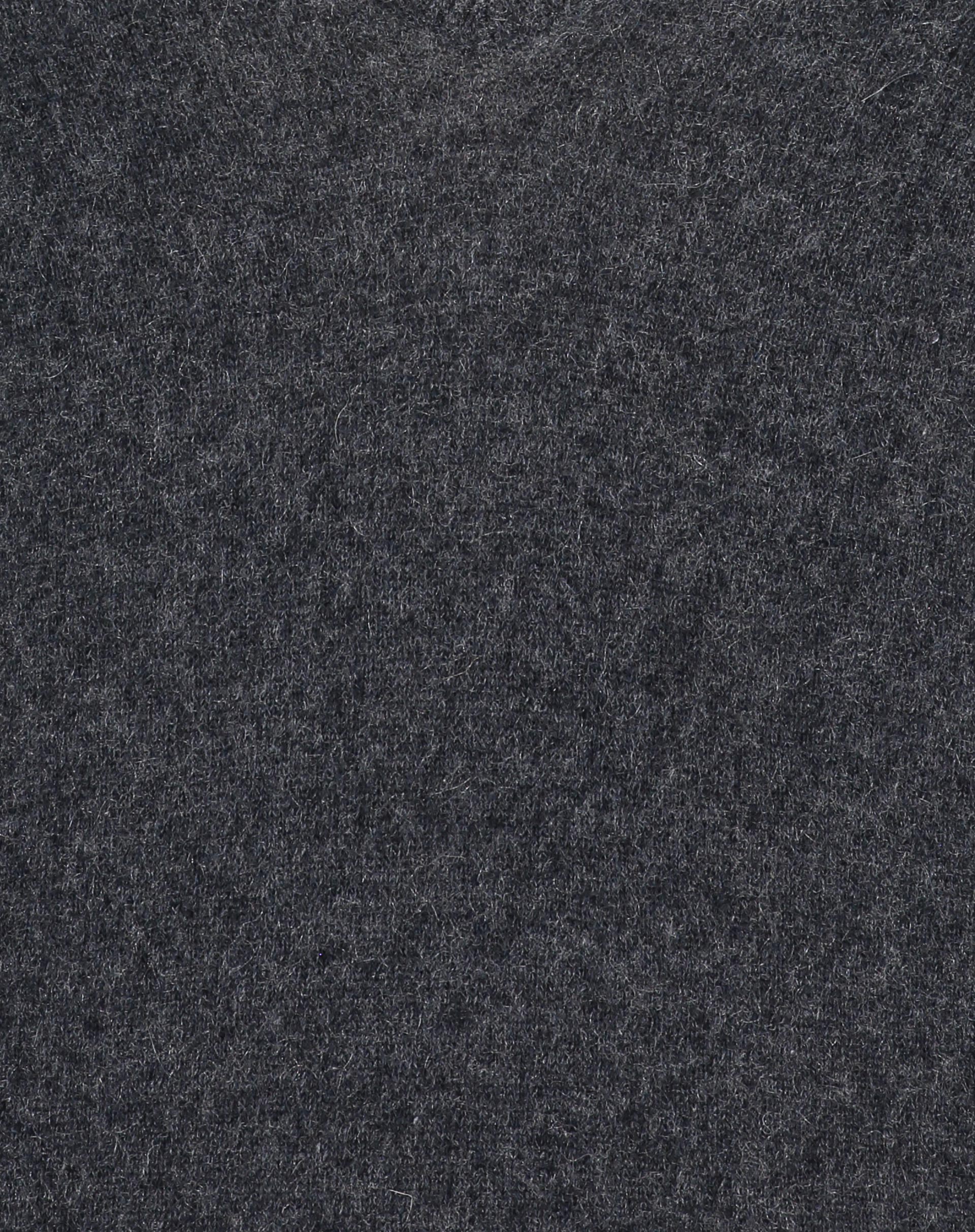 SUÉTER CASHMERE DELUXE GOLA V  - CINZA MESCLA ESCURO