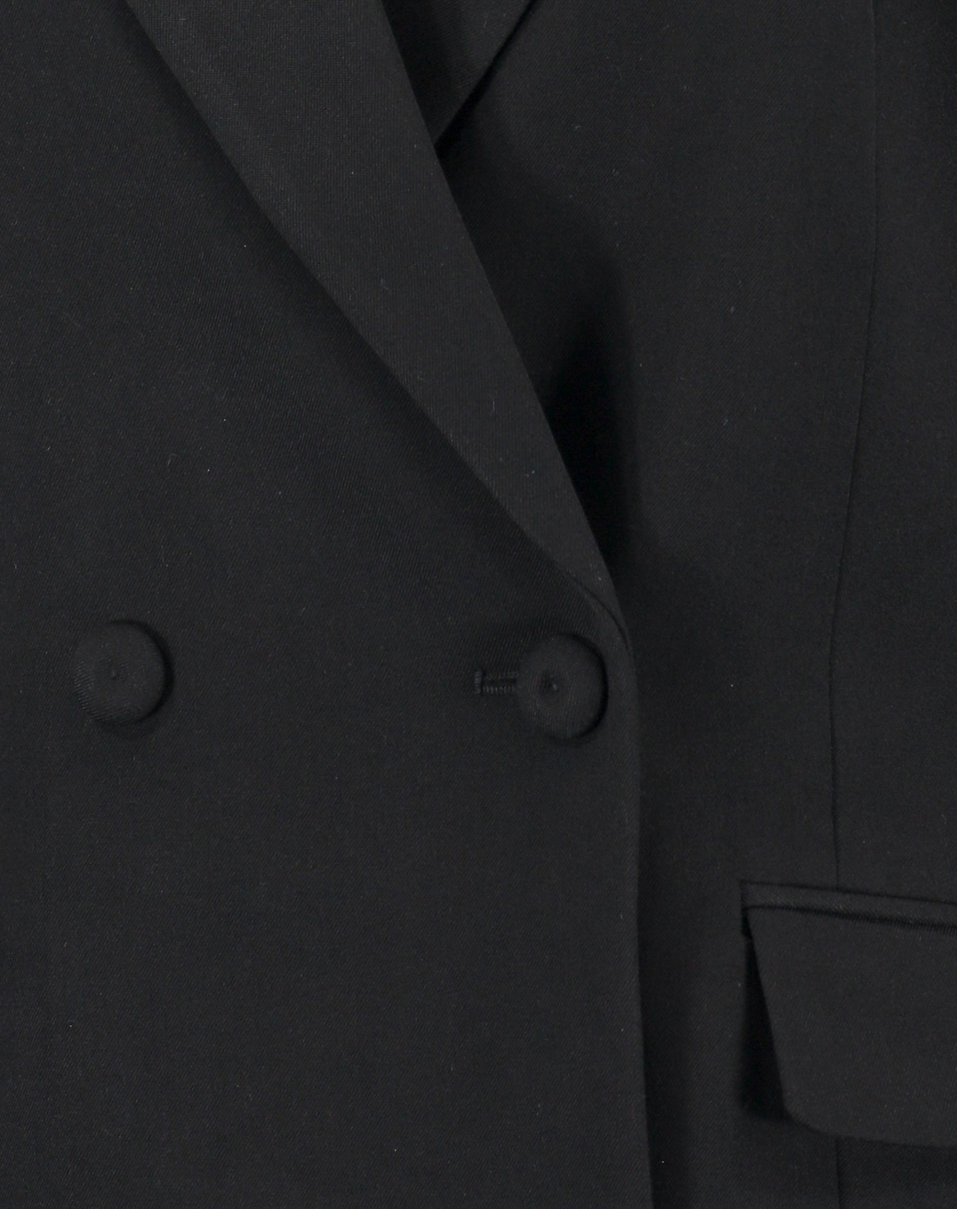 BLAZER SLIM ABOTOAMENTO DUPLO ALFAIATARIA - PRETO