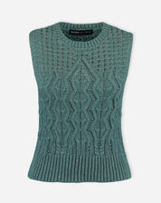 REGATA TRICOT PONTO DIFERENCIADO - VERDE