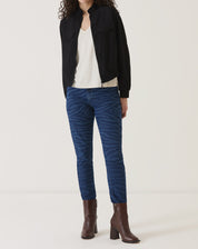 Calça Mom  Zebra Jeans - Azul Médio