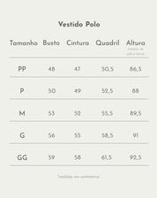 Vestido Polo - Off White