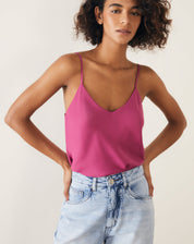 REGATA ALCINHA CREPE - ROSA