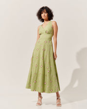 MX VESTIDO MIDI NIKA - VERDE